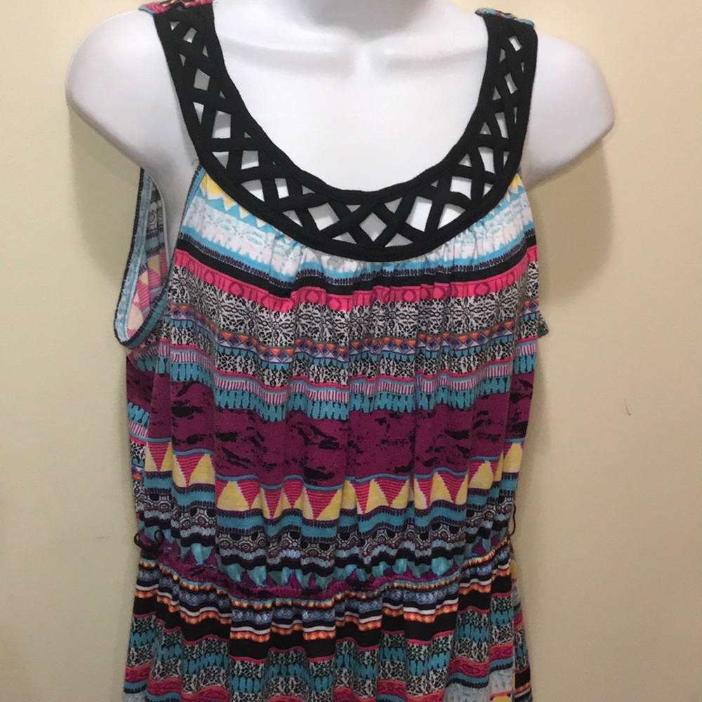 Major sale $11was $28 Aztec south western dress hi low size xxl - Picture 2 of 7